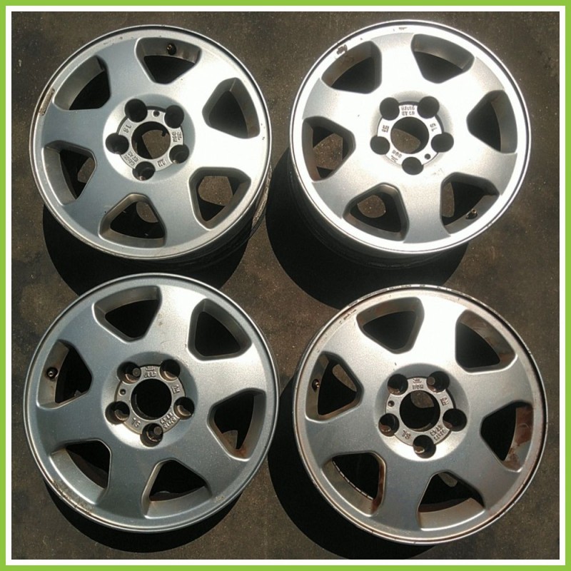 Cerchi in Lega OPEL Zafira A 15 pollici 15" 6.0J 5x65 ET 43 4pz originali usati