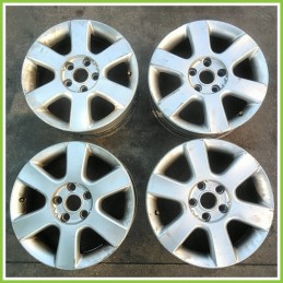 Cerchi in Lega VOLKSWAGEN Golf 5 16 pollici 16" 6.5J 5x112 ET 50 4pz originali usati