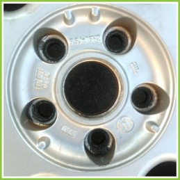 Cerchi in Lega VOLKSWAGEN Golf 5 16 pollici 16" 6.5J 5x112 ET 50 4pz originali usati
