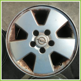 Cerchi in Lega OPEL Astra G 15 pollici 15" 6.0J 5x110 ET 49 4pz originali usati