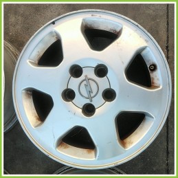 Cerchi in Lega OPEL Zafira 15 pollici 15" 6.0J 5x110 ET 43 4pz originali usati