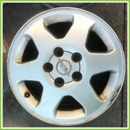 Cerchi in Lega OPEL Zafira 15 pollici 15" 6.0J 5x110 ET 43 4pz originali usati