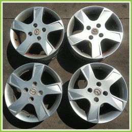Cerchi in Lega MAZDA Mazda 3 15 pollici 15" 6.0J 4x108 ET 52.5 4pz originali usati