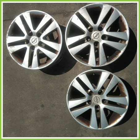 Cerchio in Lega OPEL Insigna 16 pollici 16" 6.5J 5x110 ET 37 originale usato al pz