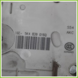 Serratura Posteriore Destro DX VOLKSWAGEN GOLF 1.6 5K4839016Q 2012 2017