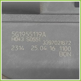 Tergi Cristallo VOLKSWAGEN GOLF 1.6 5G1955023C 2012 2017 BOSCH 3397021672