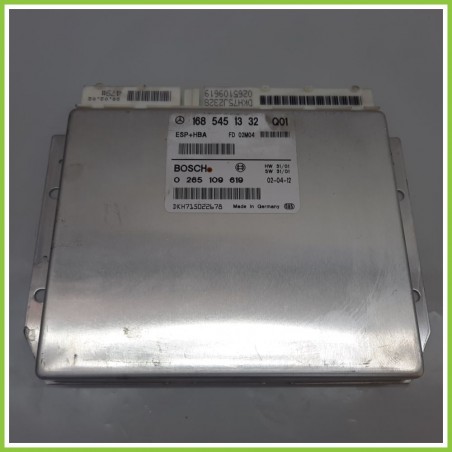 Centralina Controllo Elettronico Stabilita ESP+HBA BOSCH 0265109619 MERCEDES-BENZ Classe A W168 CDI 1685451332 2001 2004