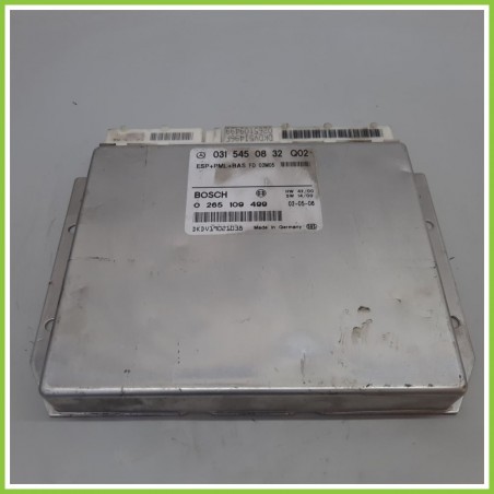 Centralina Controllo Elettronico Stabilita ESP+PML+BAS BOSCH 0265109499 MERCEDES-BENZ Classe E W/S210 CDI 0315450832 1999