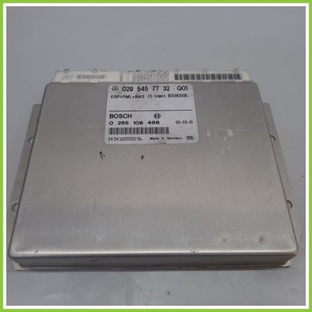 Centralina Controllo Elettronico Stabilita ESP+PML+BAS BOSCH 0265109488 MERCEDES-BENZ Classe E W/S210 0295457735 1999 2003