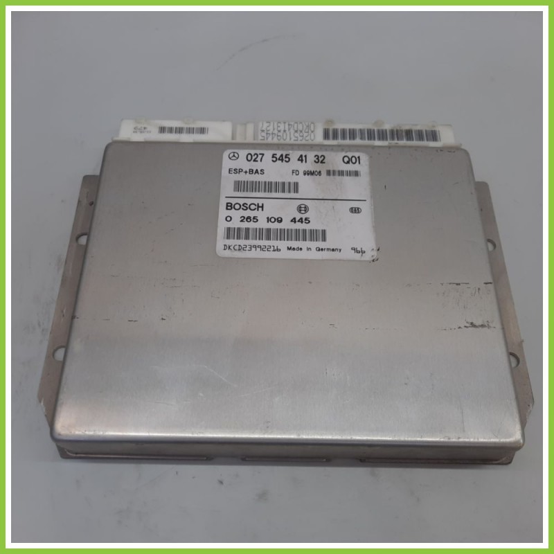 Centralina Controllo Elettronico Stabilita ESP+BAS BOSCH 0265109445 MERCEDES-BENZ Classe A W168 0275454132 1997 2001