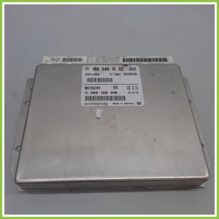 Centralina Controllo Elettronico Stabilita ESP+HBA BOSCH 0265109619 MERCEDES-BENZ Classe A W168 1685451332 2001 2004