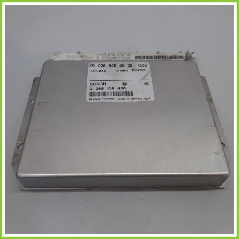 Centralina Controllo Elettronico Stabilita ESP+BAS BOSCH 0265109436 MERCEDES-BENZ Classe E W/S210 0265109436 1999 2003