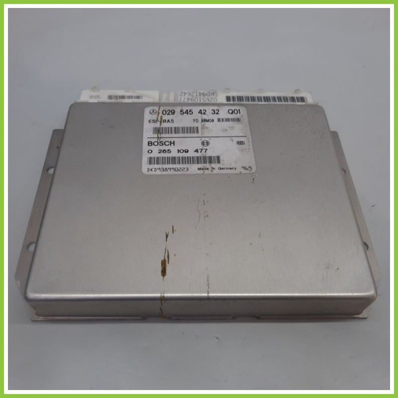 Centralina Controllo Elettronico Stabilita ESP+BAS BOSCH 0265109477 MERCEDES-BENZ Classe A W168 CDI 0295454232 1997 2001