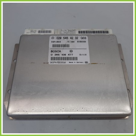 Centralina Controllo Elettronico Stabilita ESP+BAS BOSCH 0265109477 MERCEDES-BENZ Classe A W168 0295454232 1997 2001