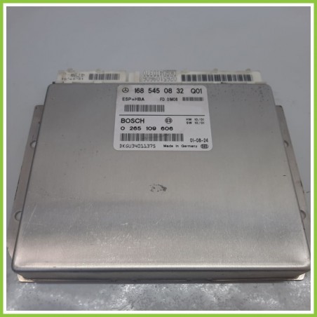 Centralina Controllo Elettronico Stabilita ESP+HBA BOSCH 0265109606 MERCEDES-BENZ Classe A W168 1685450832 2001 2004