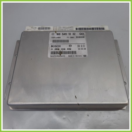 Centralina Controllo Elettronico Stabilita ESP+HBA BOSCH 0265109619 MERCEDES-BENZ Classe A W168 CDI 1685451332 2001 2004