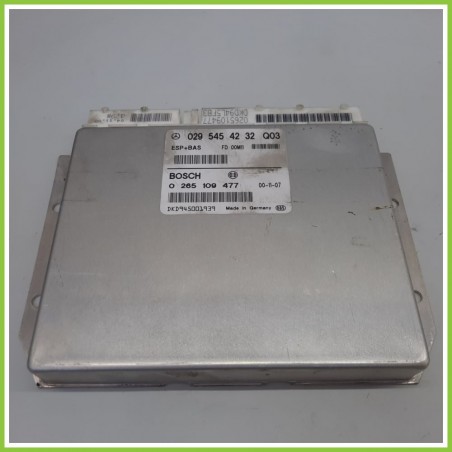 Centralina Controllo Elettronico Stabilita ESP+BAS BOSCH 0265109477 MERCEDES-BENZ Classe A W168 0295454232 2001 2004