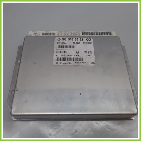 Centralina Controllo Elettronico Stabilita ESP+HBA BOSCH 0265109630 MERCEDES-BENZ Classe A W168 CDI 1685453532 2001 2004