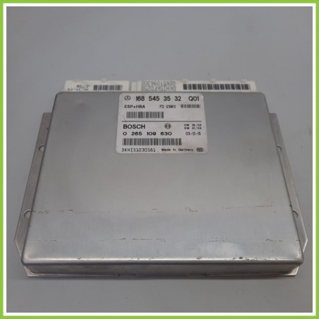 Centralina Controllo Elettronico Stabilita ESP+HBA BOSCH 0265109630 MERCEDES-BENZ Classe A W168 1685453532 2001 2004