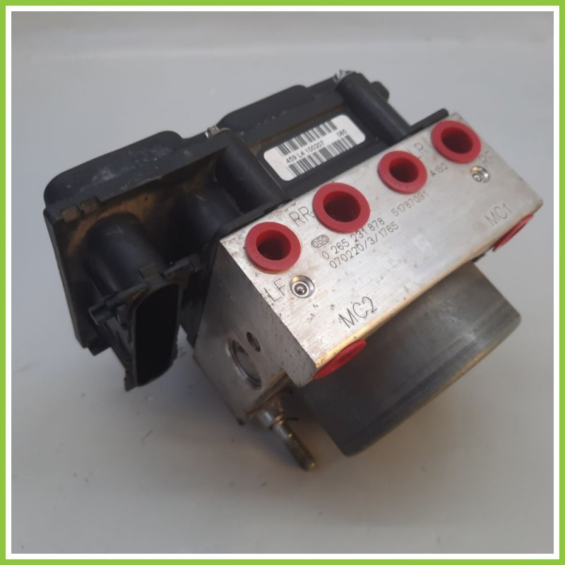 Centralina ABS Modulo Pompa BOSCH 0265800598 0265231878 FIAT GRANDE PUNTO 2Y Originale Usato