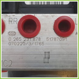 Centralina ABS Modulo Pompa BOSCH 0265800598 0265231878 FIAT GRANDE PUNTO 2Y Originale Usato