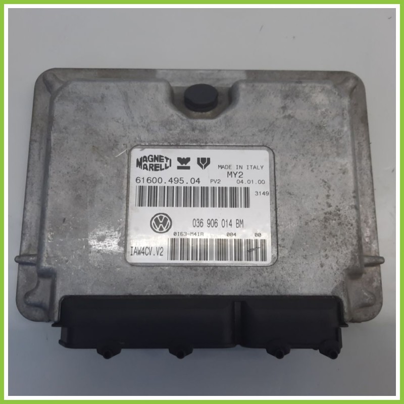 Centralina Motore Iniezione ECU MAGNETI MARELLI IAW4CV.V2 VOLKSWAGEN POLO 9N 1.4 16V 036906014BM 2001 2005