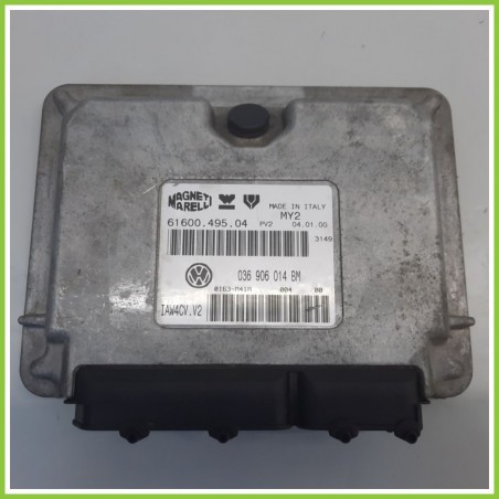 Centralina Motore Iniezione ECU MAGNETI MARELLI IAW4CV.V2 VOLKSWAGEN POLO 9N 1.4 16V 036906014BM 2001 2005