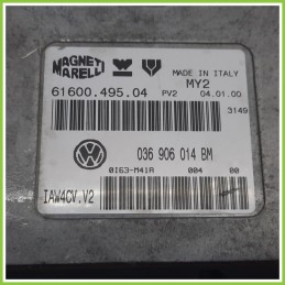 Centralina Motore Iniezione ECU MAGNETI MARELLI IAW4CV.V2 VOLKSWAGEN POLO 9N 1.4 16V 036906014BM 2001 2005