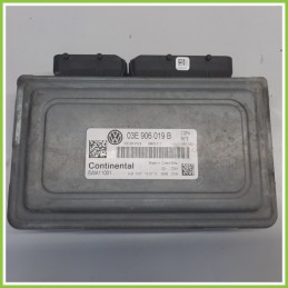 Centralina Motore Iniezione ECU CONTINENTAL 5WA11001 VOLKSWAGEN POLO 6R 1.2 03E906019B 2009 2012