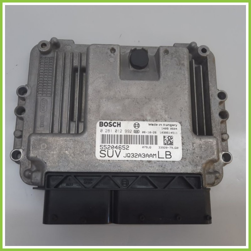 Centralina Motore Iniezione ECU BOSCH 0281012992 FIAT SEDICI 3B 1.9 MJT 55204652 2006 2011