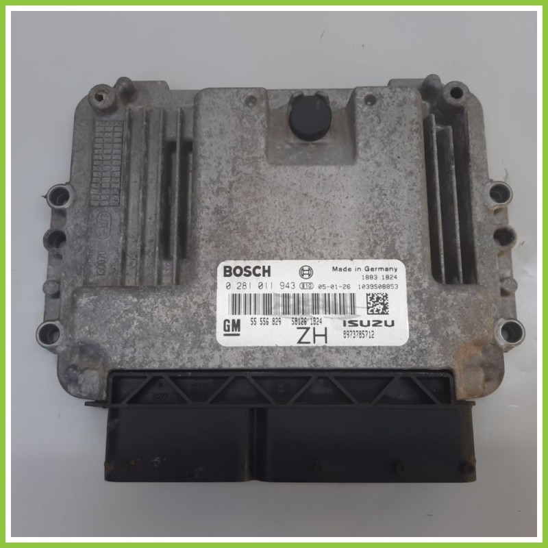 Centralina Motore Iniezione ECU BOSCH 0281011943 OPEL ASTRA A04 1.7 16V 55556829 2004 2011