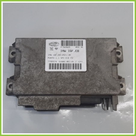 Centralina Motore Iniezione ECU MAGNETI MARELLI IAW16F.EB FIAT PUNTO 1a Serie 7795574 1993 1999