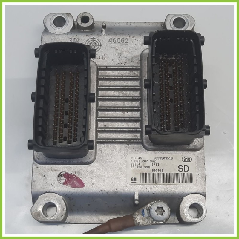 Centralina Motore Iniezione ECU BOSCH 0261207962 OPEL CORSA X01 1.2 16V 55350552 2000 2006