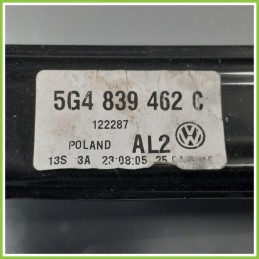 Alzacristalli Alzavetro Elettrico Posteriore Destro DX VOLKSWAGEN GOLF 5 Porte 5G4839462C 2012 2017