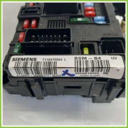 Body Computer Centralina Modulo BCM BSI SIEMENS T118470004L CITROEN C2 1.4 9650618380 2003 2010