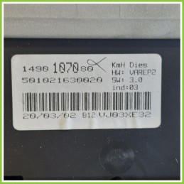 Quadro strumenti contachilometri tachimetro FIAT ULYSSE 2F 2.0 JTD 1490107080