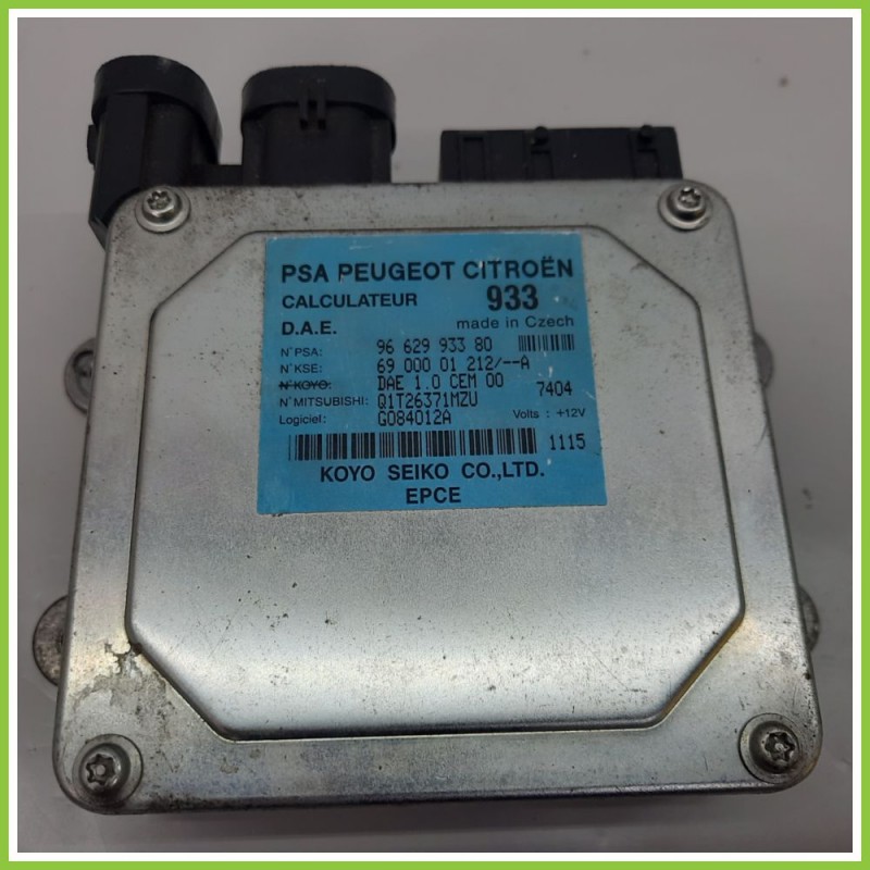 Centralina Sterzo KOYO 6900001212/A CITROEN C3 2a Serie 1.4 9662993380 2005 2010