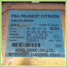 Centralina Sterzo KOYO 6900000482/A CITROEN C3 1a Serie 1.4 9649847780 2002 2005