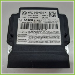 Centralina Airbag BOSCH 0285010793 VOLKSWAGEN POLO 6R 1.2 6R0959655K 2009 2012