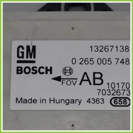 Centralina Controllo Elettronico Stabilita ESP BOSCH 0265005748 OPEL MERIVA S10 1.3 13267139 2010 2016