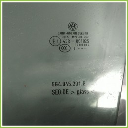 Cristallo Laterale Scendente Anteriore Sinistro SX VOLKSWAGEN GOLF 5G4845201B 2012 2017