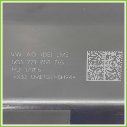 Pedale Pedaliera VOLKSWAGEN TIGUAN AD1 2.0 TDI 5Q1721058DA 2016