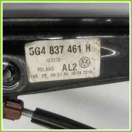 Alzacristalli Alzavetro Elettrico Anteriore Sinistro SX VOLKSWAGEN GOLF 5G4837461H 2012 2017 BOSCH 0130822727
