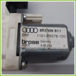 Motorino Alzavetro Posteriore Sinistro SX AUDI A4 8K 5 Porte 8K0959811 2007 2013