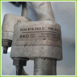 Tubo Tubazione Clima Aria Condizionata VOLKSWAGEN GOLF 1.6 5Q0816743D 2012 2017