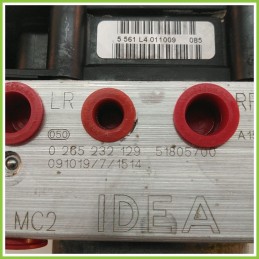 Centralina ABS Modulo Pompa BOSCH 0265800725 0265230129 LANCIA MUSA TJ Originale Usato