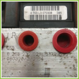 Centralina ABS Modulo Pompa BOSCH 0265800673 0265230021 FIAT PANDA 2Q Originale Usato
