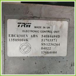 Centralina ABS Modulo Pompa TRW EBC430EV 51703571 LANCIA YPSILON TE Originale Usato