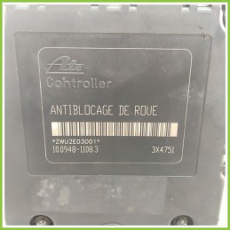 Centralina ABS Modulo Pompa ATE 10.0948-1108.3 10.0204-0194.4 PEUGEOT 206 Originale Usato