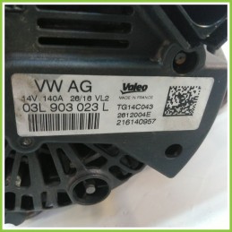 Alternatore VALEO TG14C043 VOLKSWAGEN GOLF 03L903023L